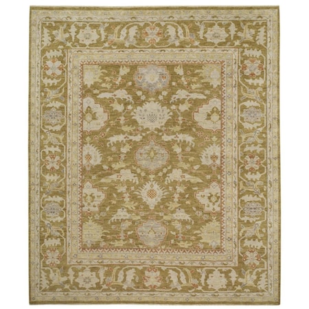 Safavieh 8 x 10 ft. Sultanabad Hand Knotted Rectangle Rug, Green SUL1077A-8